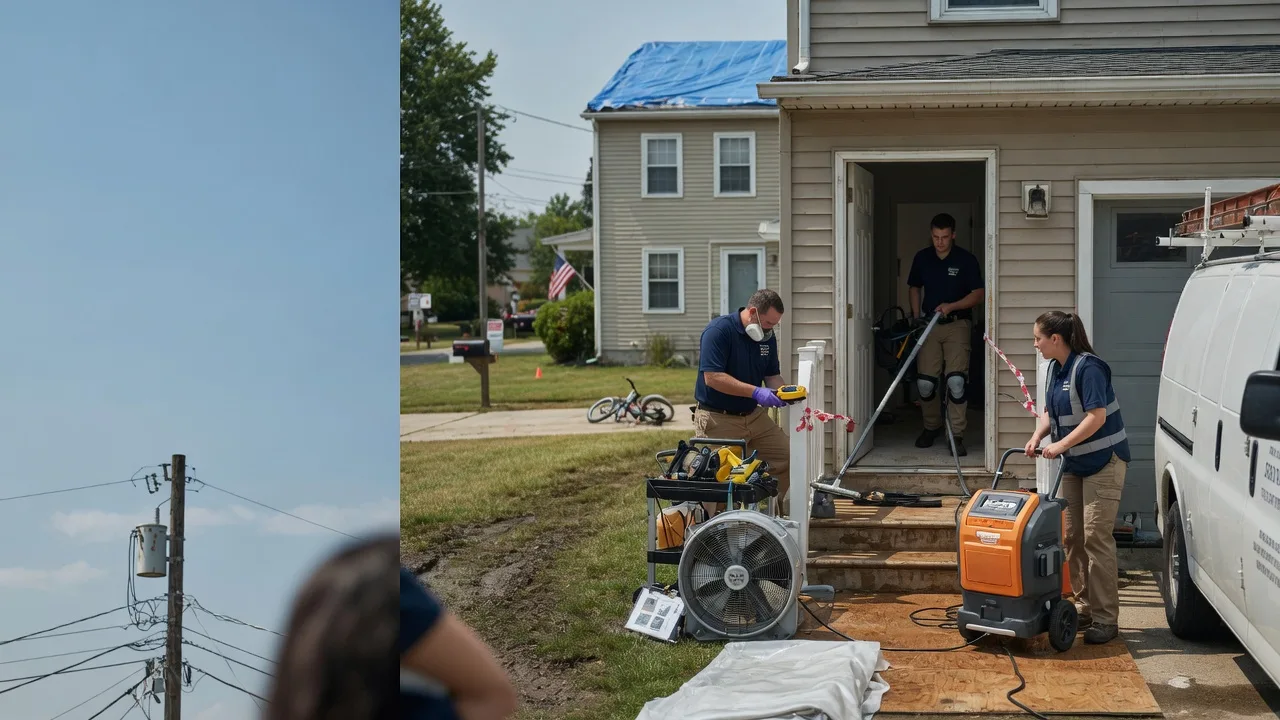 Water Damage Repair in Van Lear, KY near me